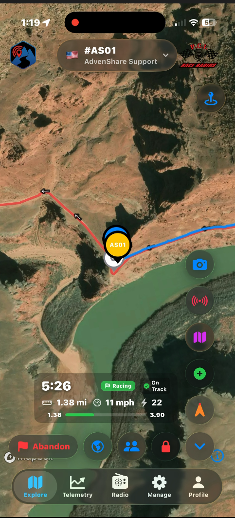 Route Recording & Sharing